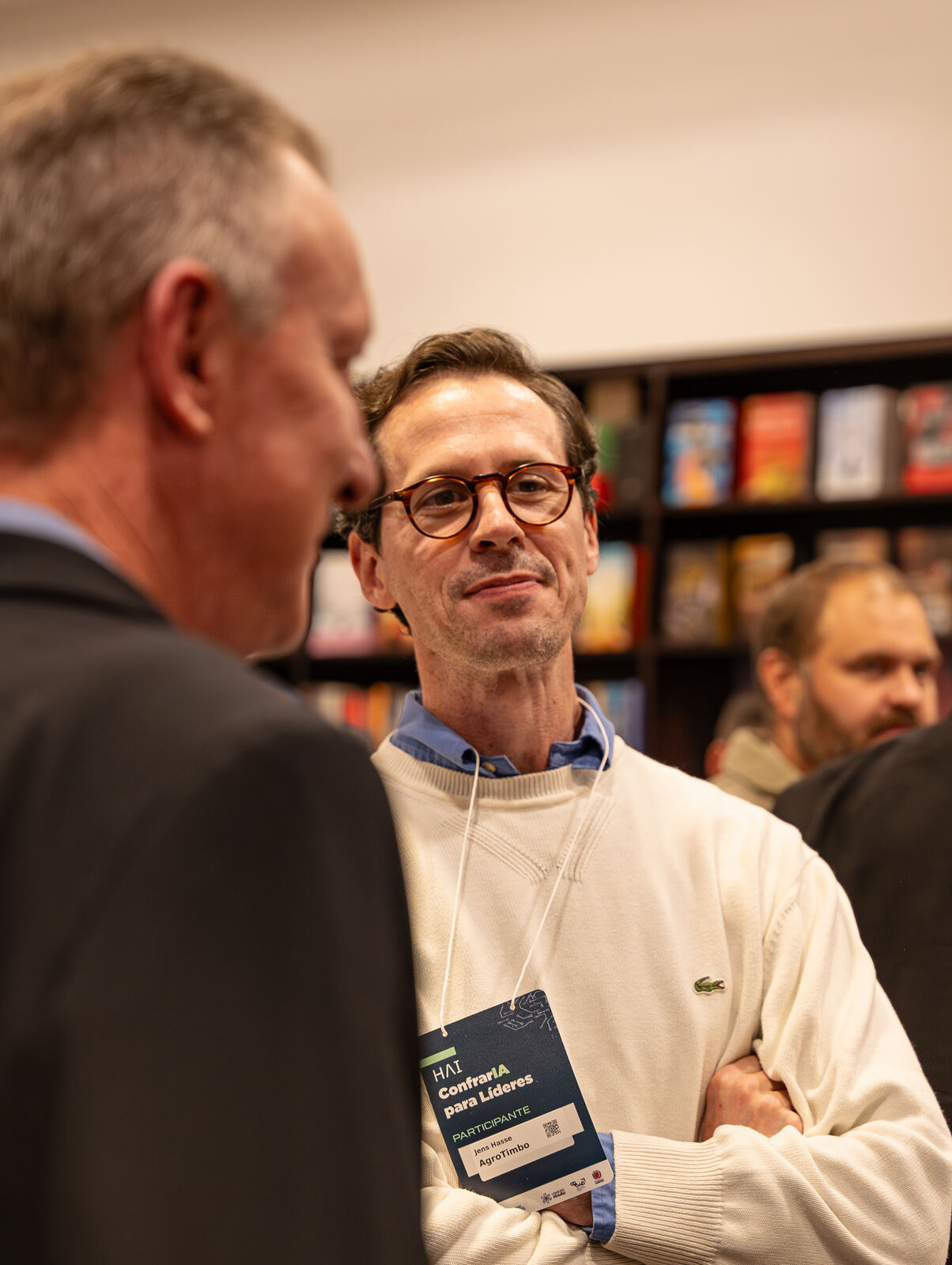 Networking entre participantes da ConfrarIA